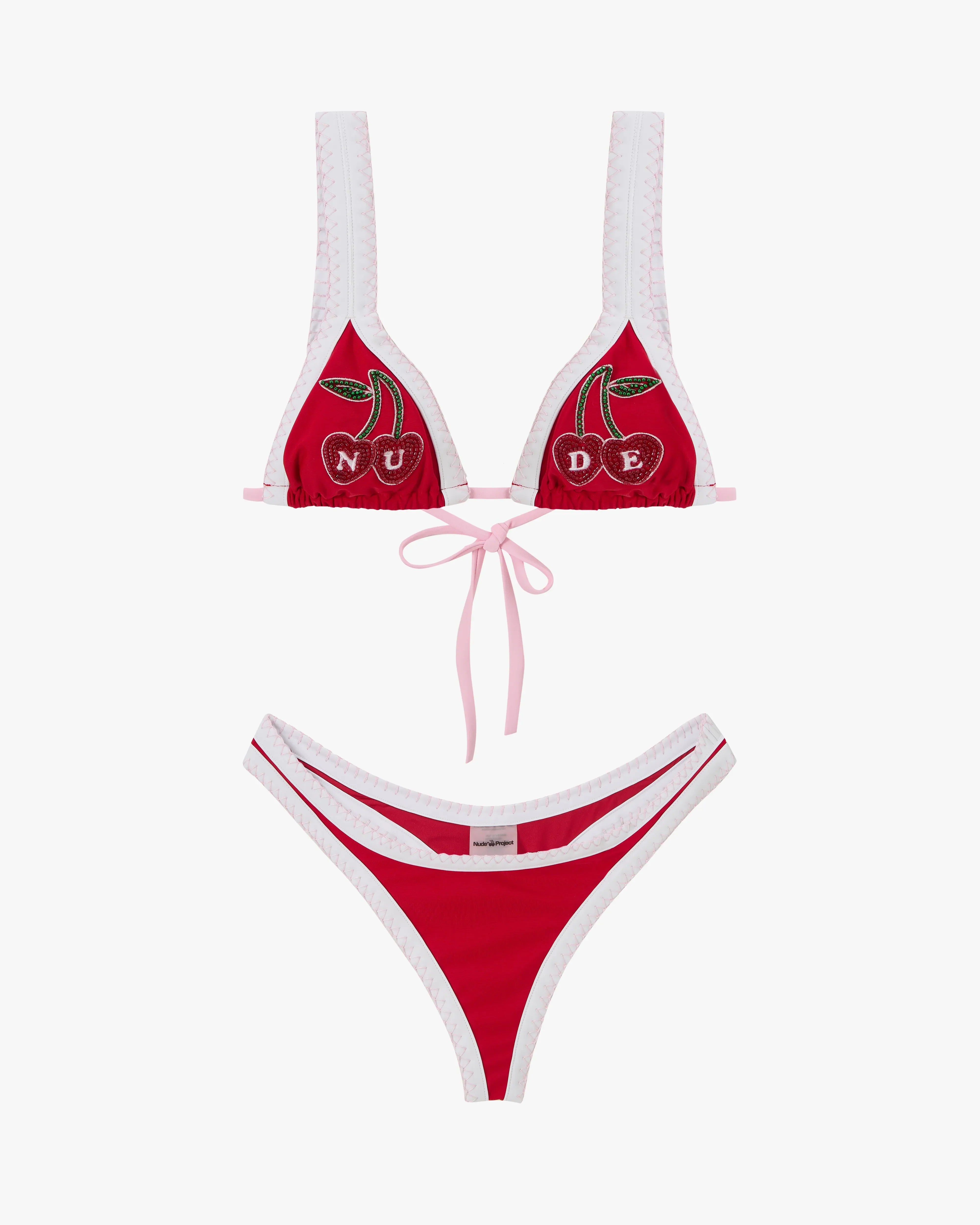 Coralite Bikini Bottom Red
