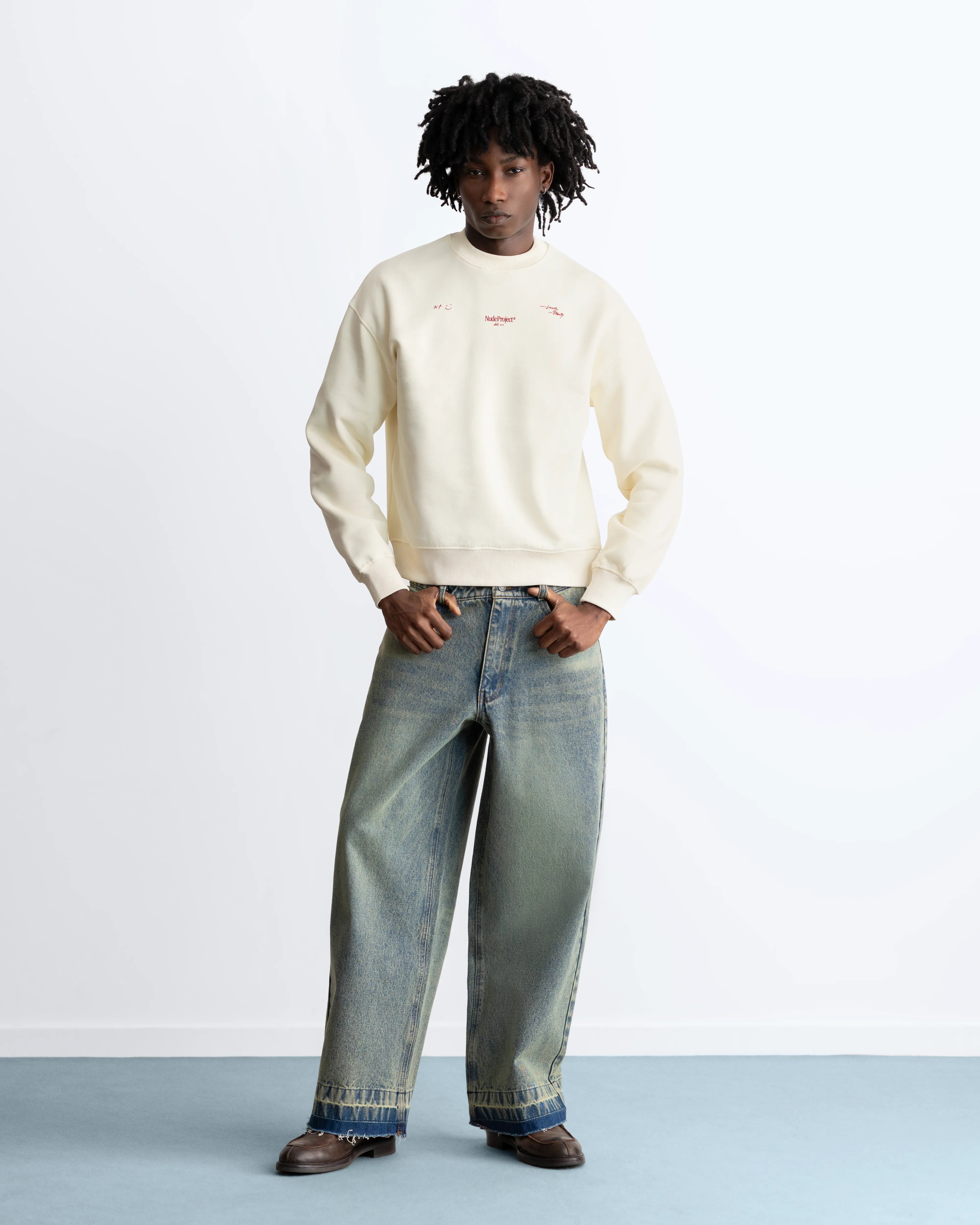 Global Soon Sweatshirt Marshmallow