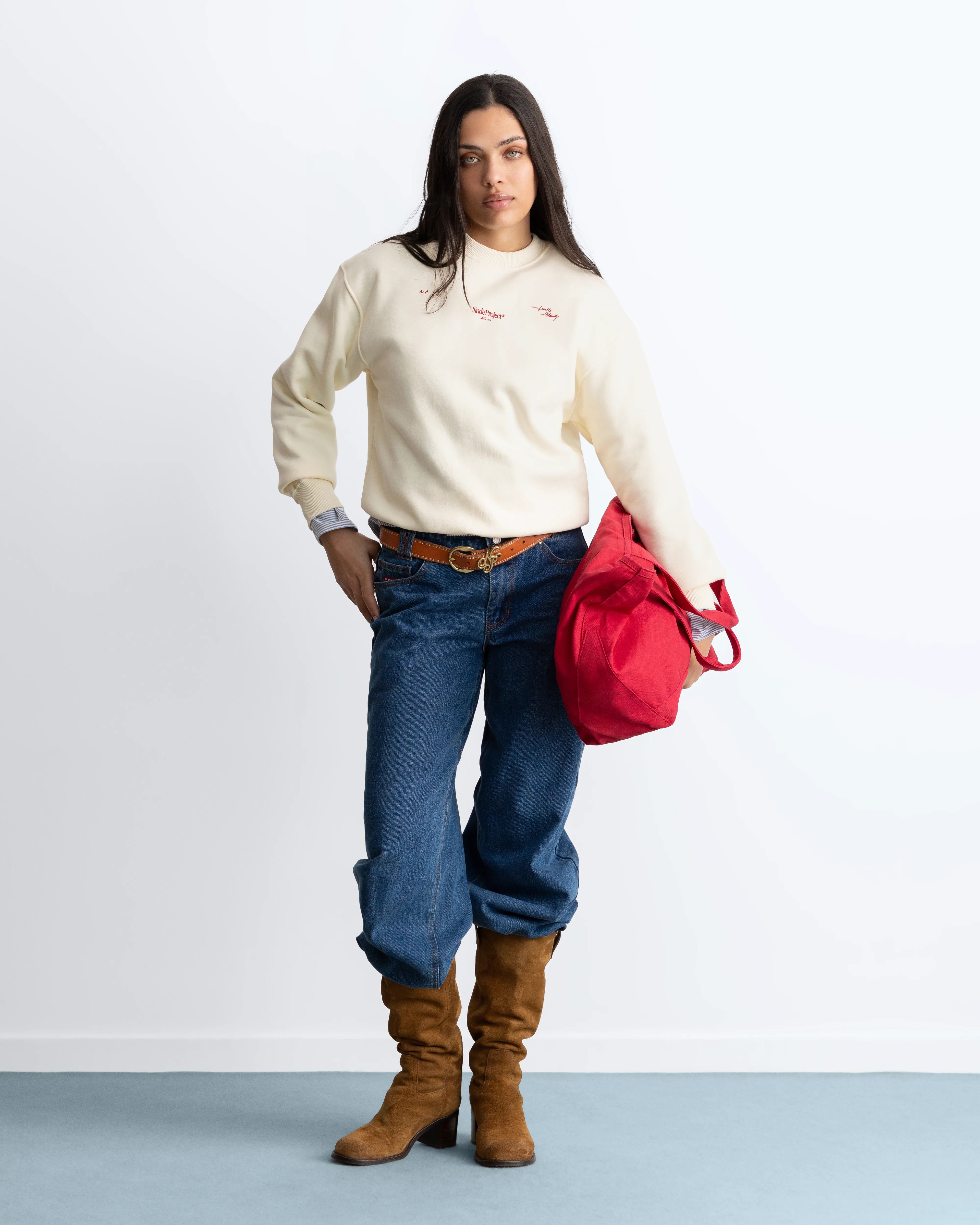 Global Soon Sweatshirt Marshmallow