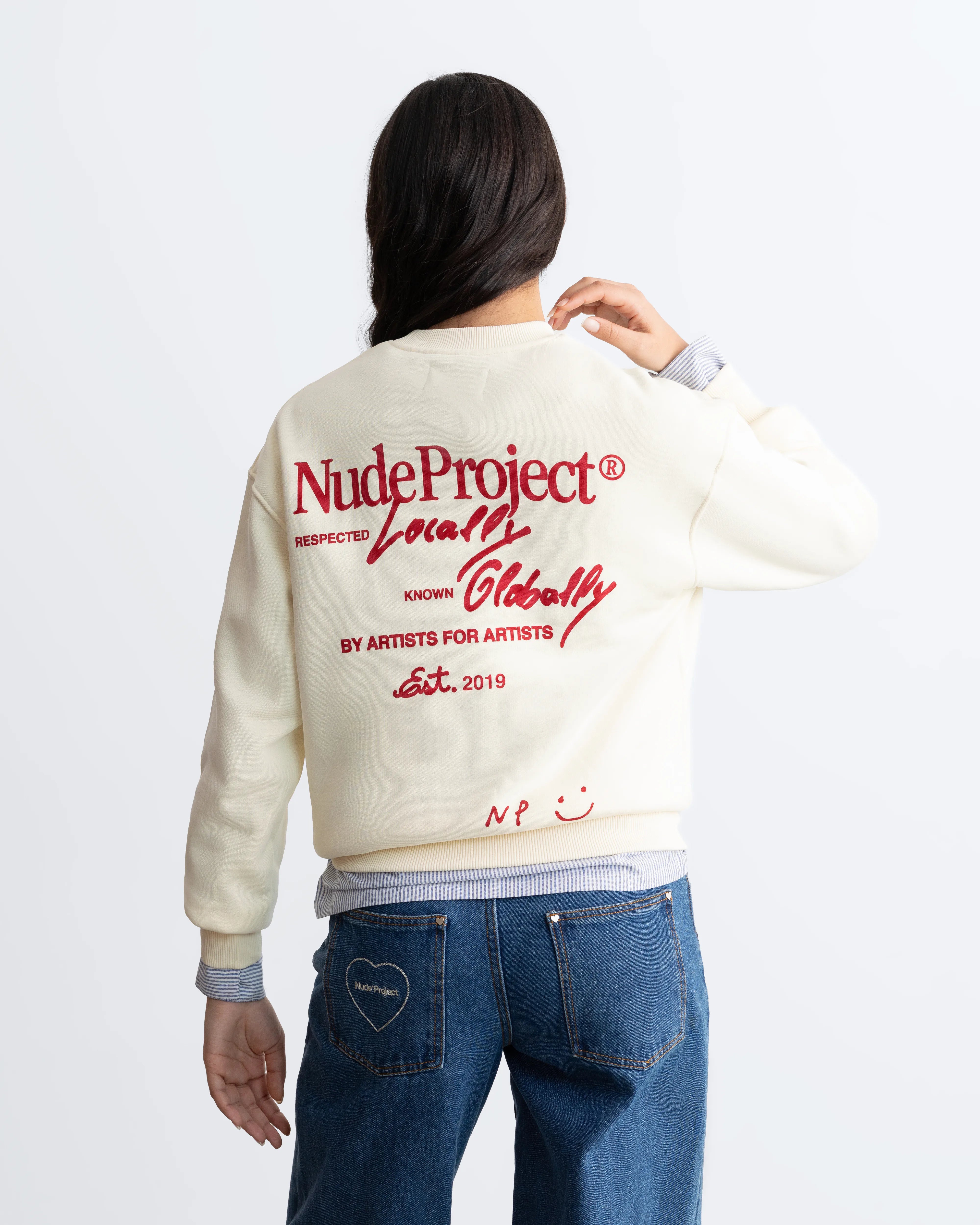 Global Soon Sweatshirt Marshmallow
